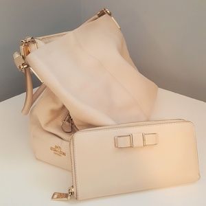 Coach Hobo Bag and Wallet Set